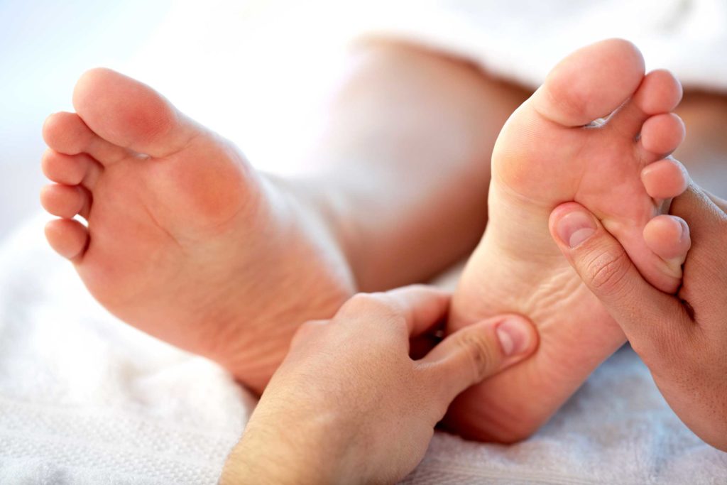 Feet complications that may occur if you don't control your blood sugar level.